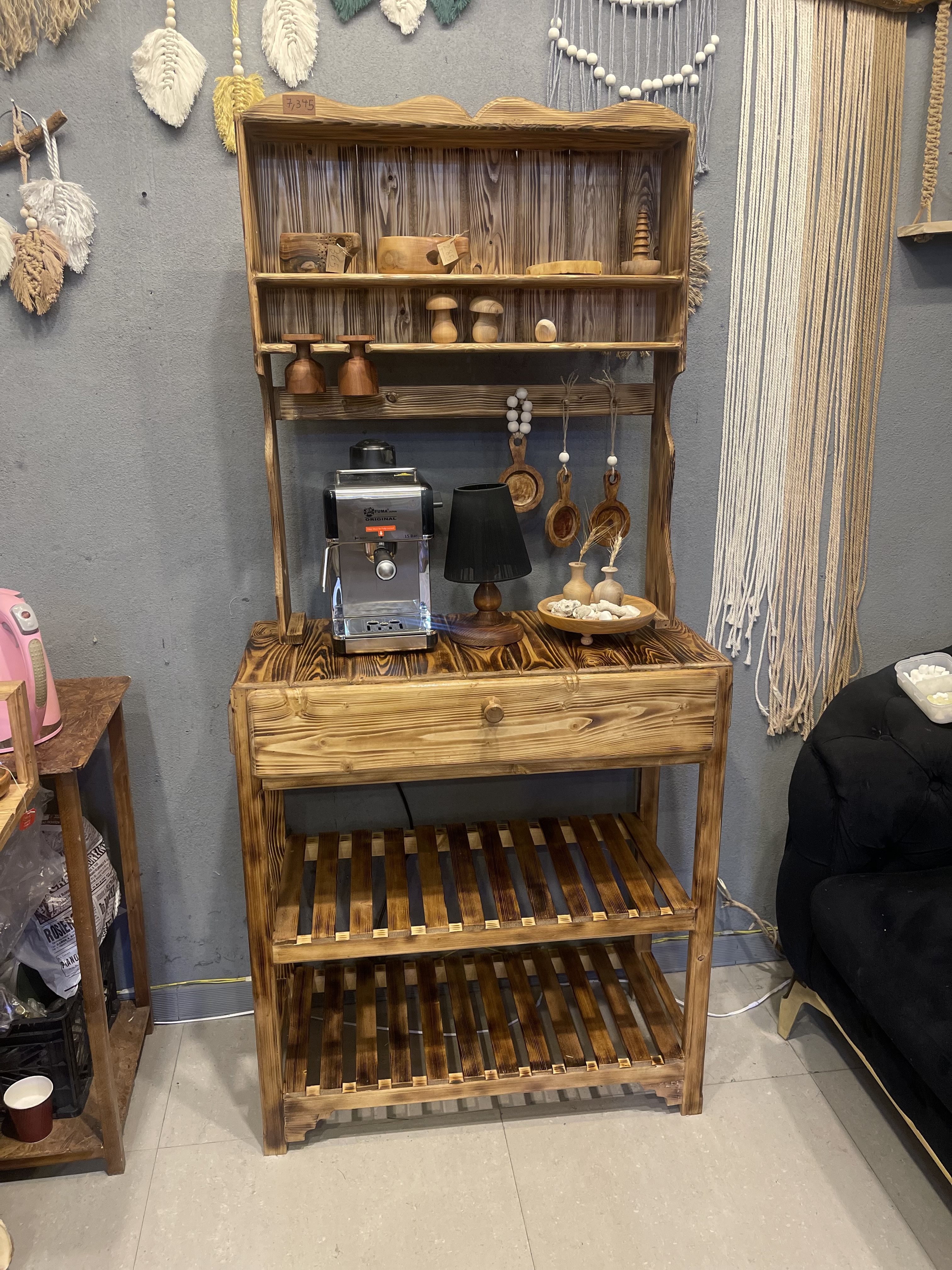 کافیبار چوبی چوب روس